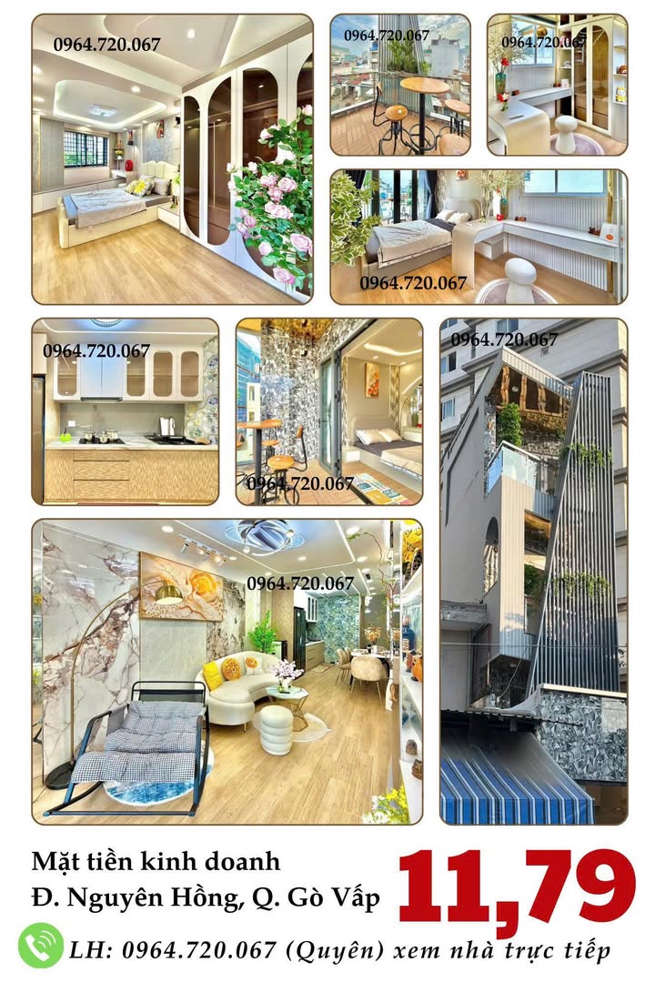 Nhà phố Gò Vấp 46m² giá 11.79 tỷ - Sẵn sàng vào ở ngay!