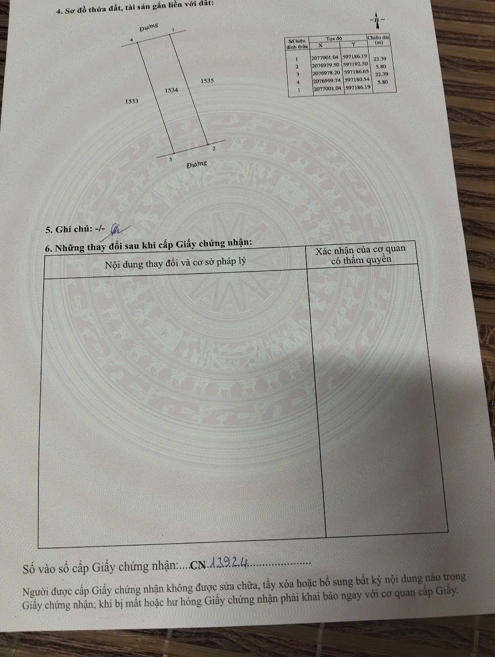 Bán đất chính chủ nghi trường