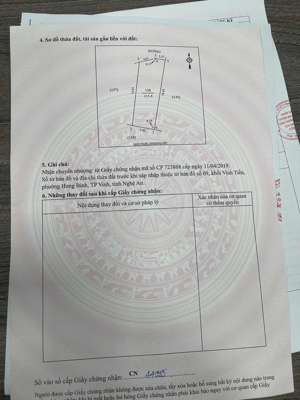 Bán nhà mặt phố, Đường Lê Lợi, TP. Vinh - Cơ hội vàng cho nhà đầu tư