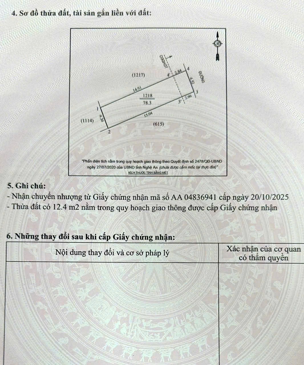 Bán lô đất lối 1 Sư Vạn Hạnh Nghi Phú