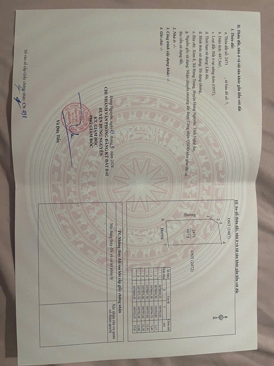 Bán lô to, rộng xây nhà ở, đầu tư, kinh doanh đất đẹp ở hưng trung