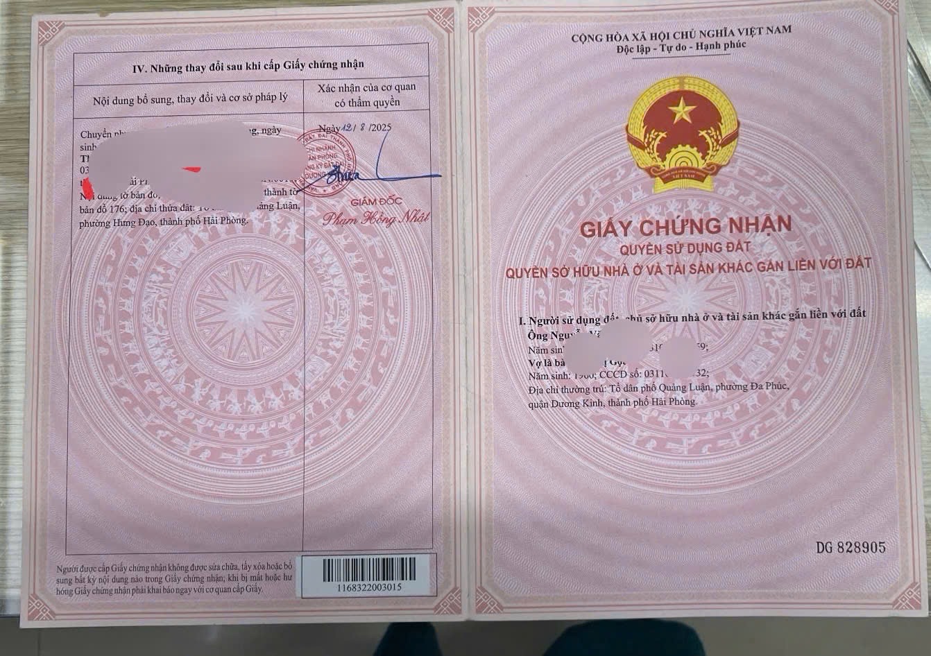 Bán đất nền Quảng Luận, Đa Phúc, Dương Kinh, Hải Phòng - Giá tốt