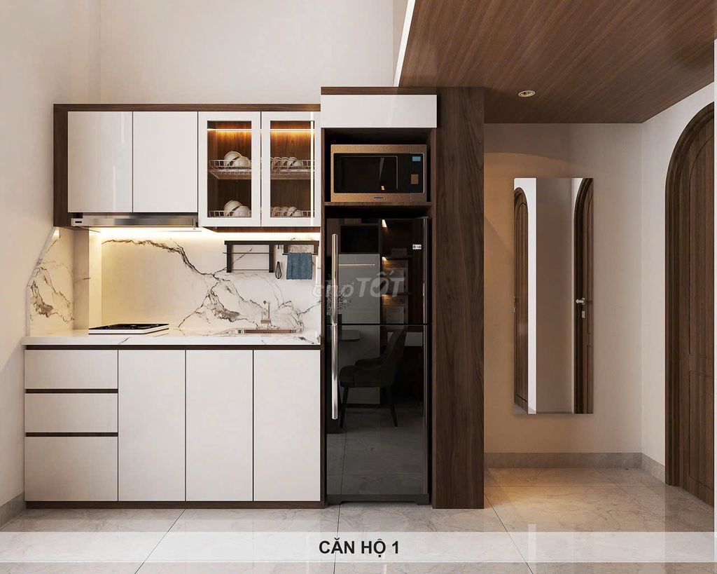 Căn hộ Duplex cao cấp Huỳnh Văn Bánh 45m² giá 9 triệu - Không gian thoáng mát!