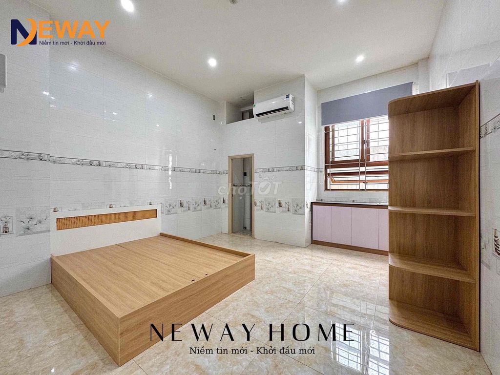 Phòng trọ Studio giá rẻ 25m² ngay chợ Tân Hương - An ninh 24/24!