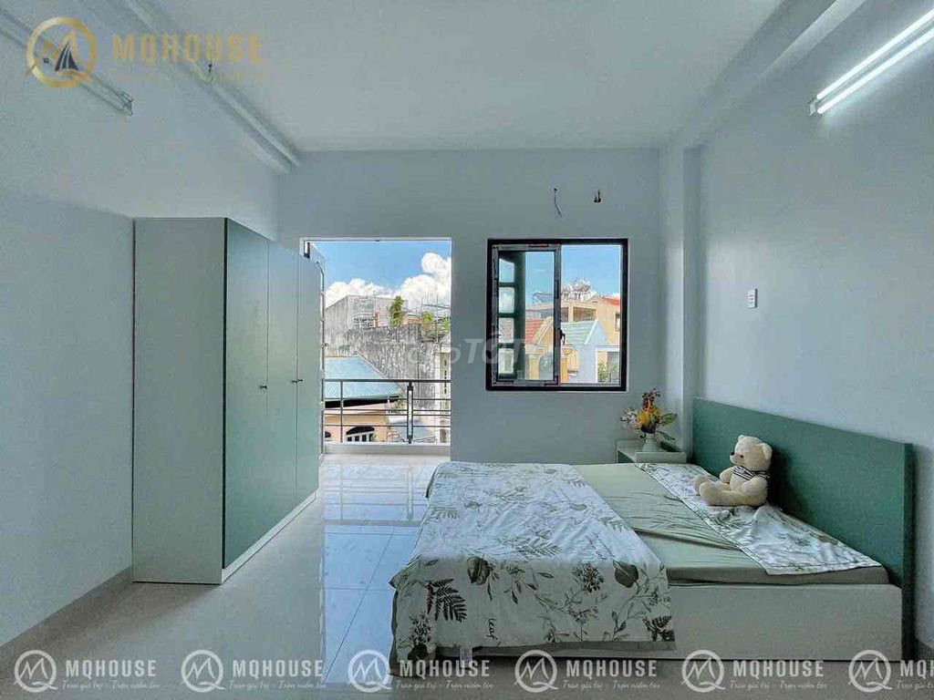 Căn hộ studio ban công gần CV Gia Định 35m² giá 5.8 triệu - Full nội thất, vào ở ngay!
