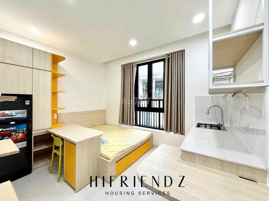 Căn hộ Studio Full Nội Thất Bình Tân 25m² giá 4.9 triệu - Có thể ở liền!