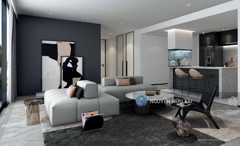 Căn hộ 4PN Narra Empire City Thủ Thiêm 160m² giá 65 tỷ - Sẵn sàng vào ở!