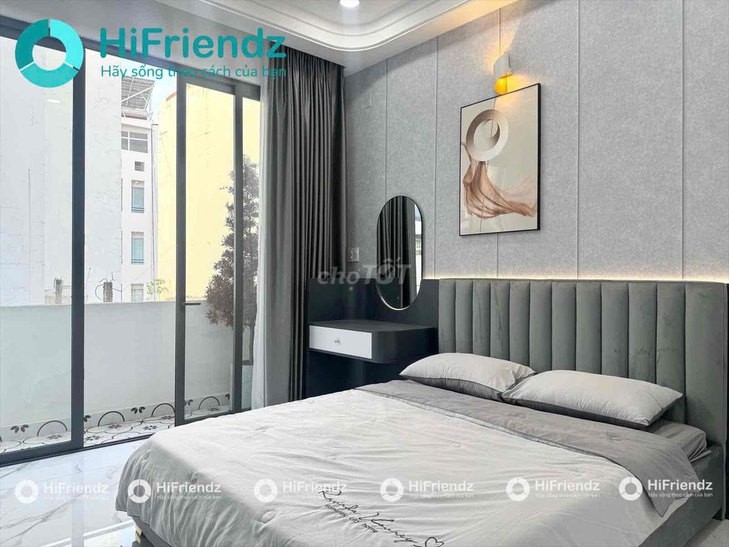 Căn hộ 1PN ban công tại Big C Miền Đông, 40m² chỉ 8 triệu - Sẵn sàng vào ở!