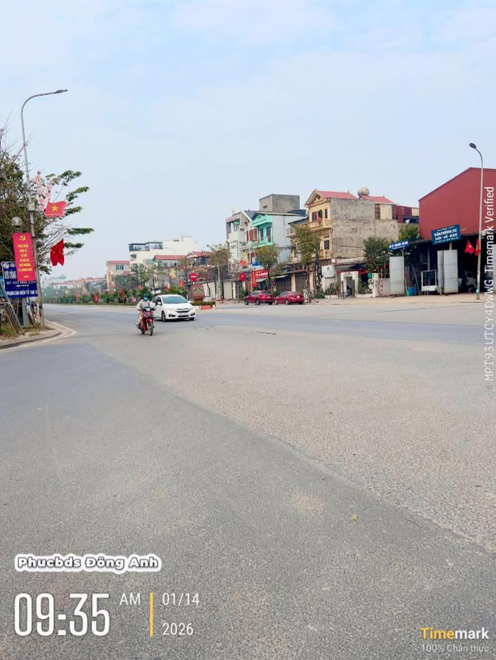 Nhà 4 tầng mặt đường Lê Hữu Tựu, Đông Anh 96m² - Vị trí đắc địa cho kinh doanh!