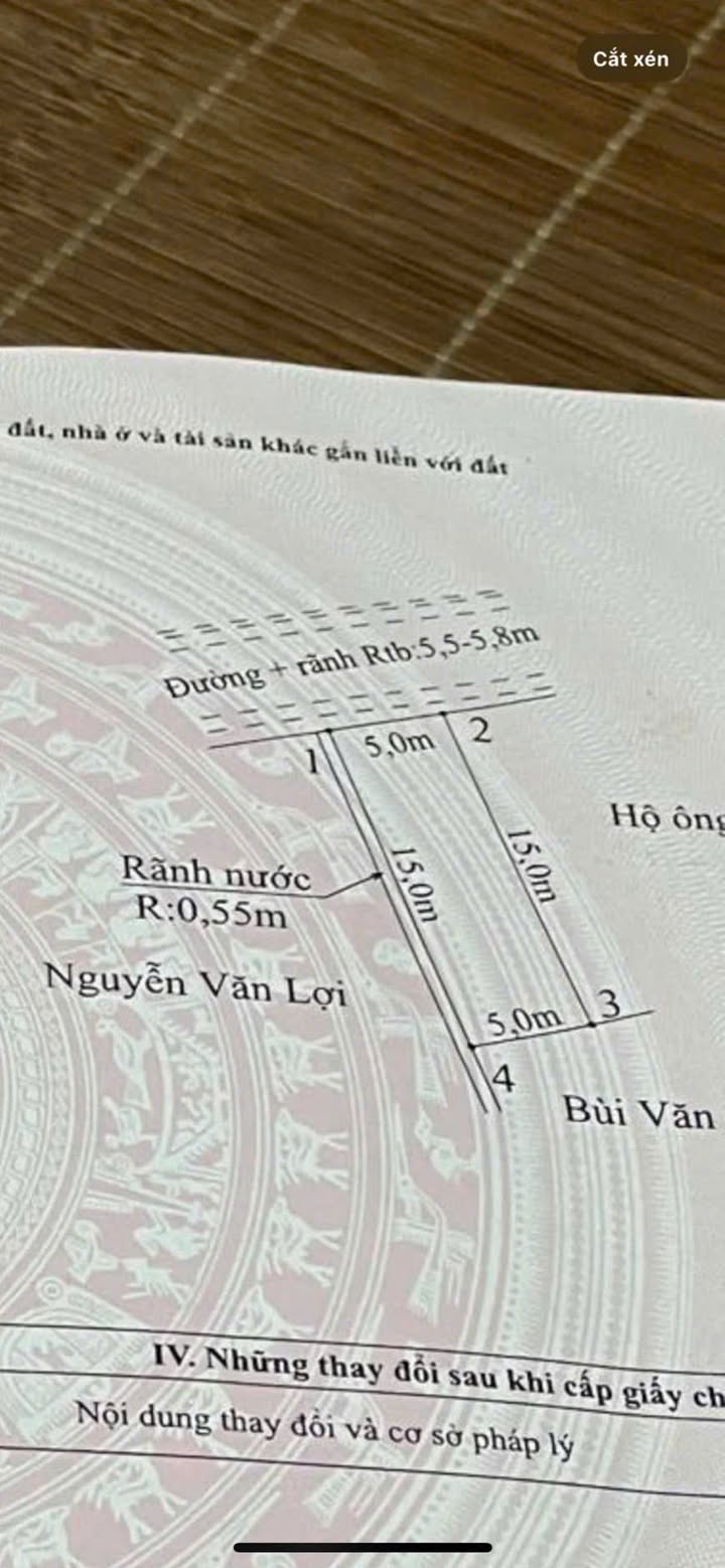 Đất nền thôn 7, xã Ninh Sơn, TP. Hải Phòng 75m² giá 550 triệu - Chính chủ bán gấp!