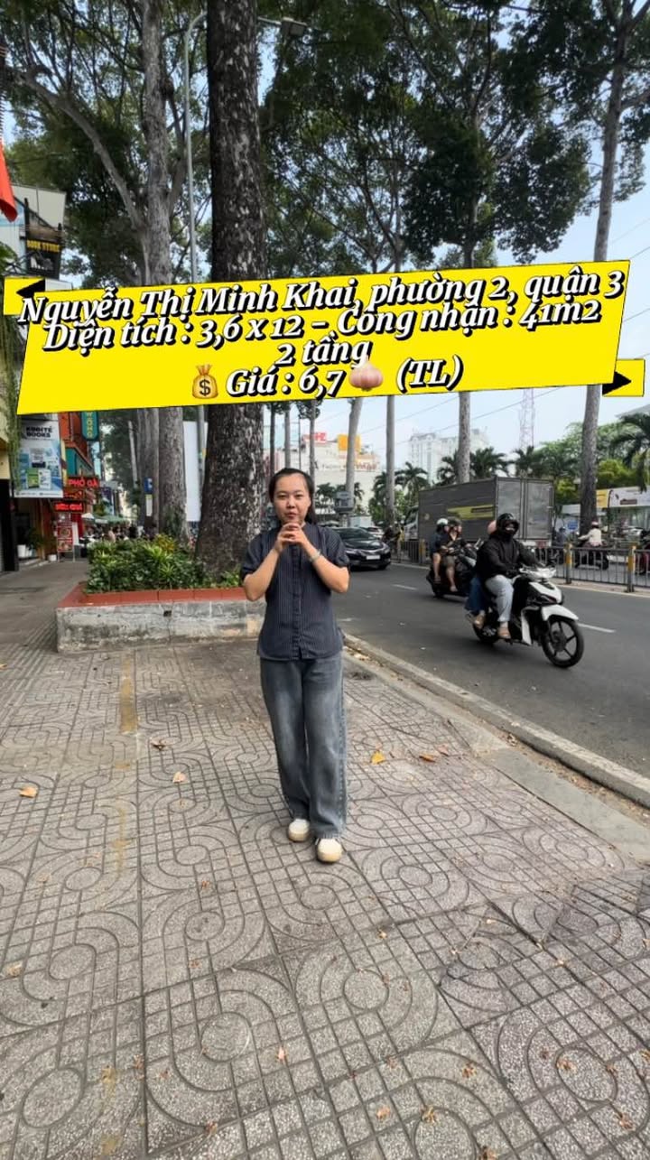 Bán nhà Quận 3 hẻm thông 41m² giá 6 tỷ - Cơ hội đầu tư tuyệt vời!