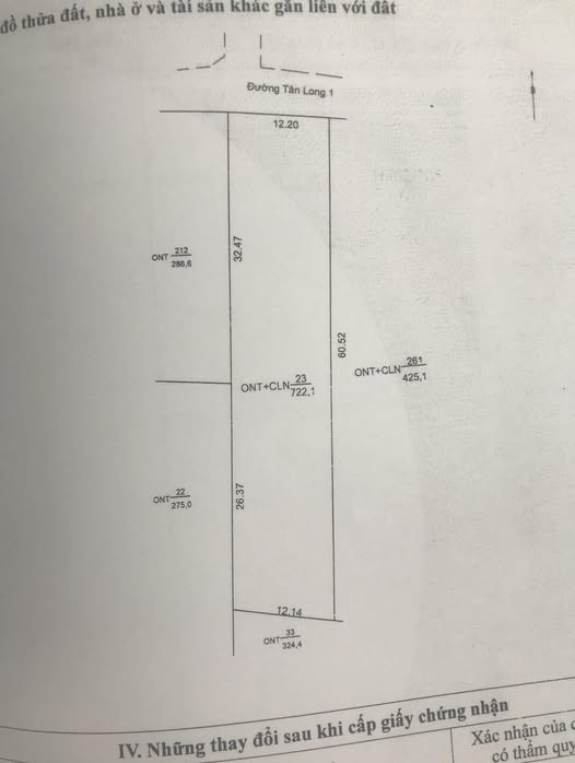 Đất mặt tiền đường Tân Long 1, huyện Tịnh Biên, 722m² giá 1,9 tỷ - Đầu tư sinh lời cao!