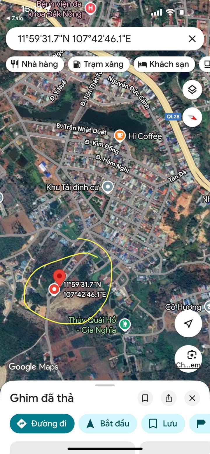 Đất nền Đắk Nia 136m² giá 1.36 tỷ - Cơ hội đầu tư hấp dẫn!