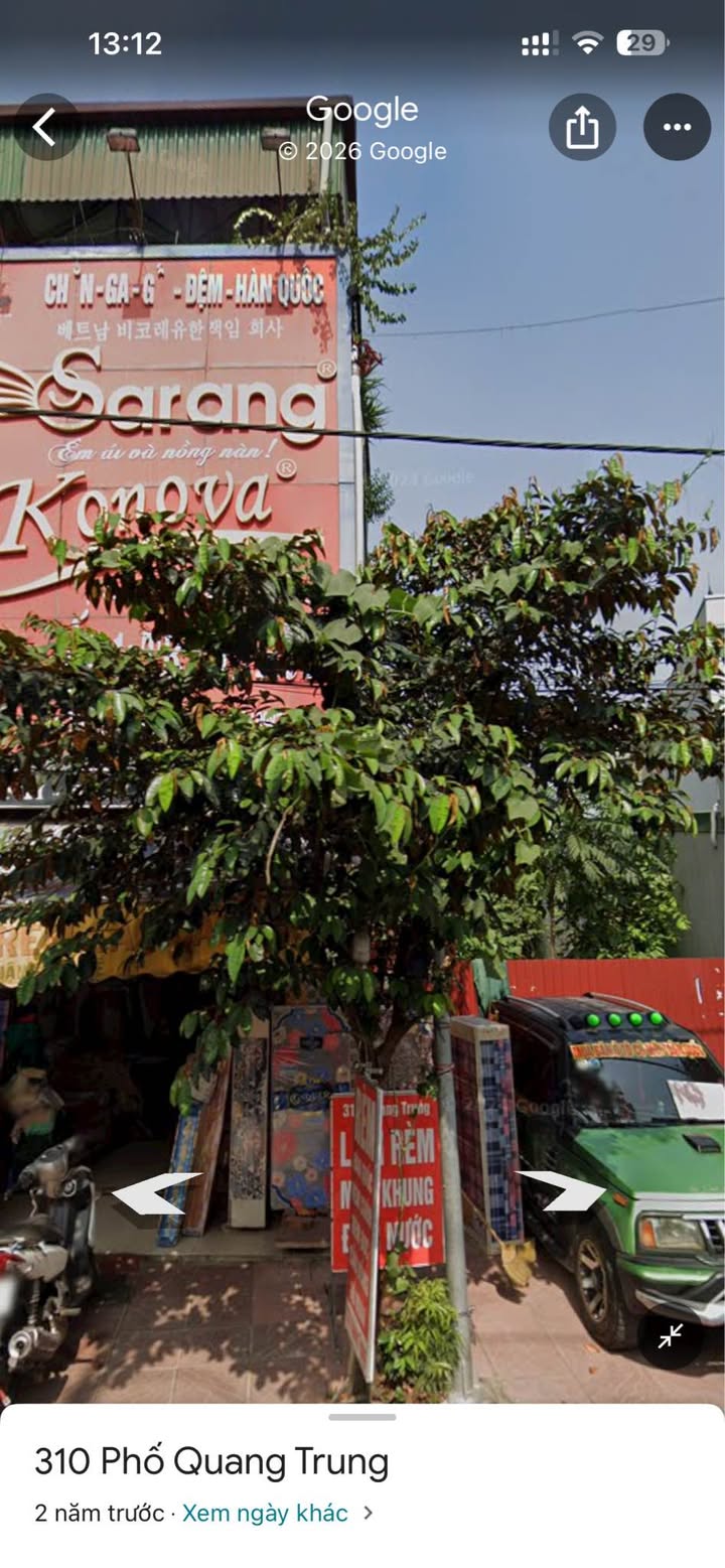 Shophouse Phố Quang Trung Sơn Tây 233m² - Mặt tiền 8m, Tiềm năng kinh doanh lớn!