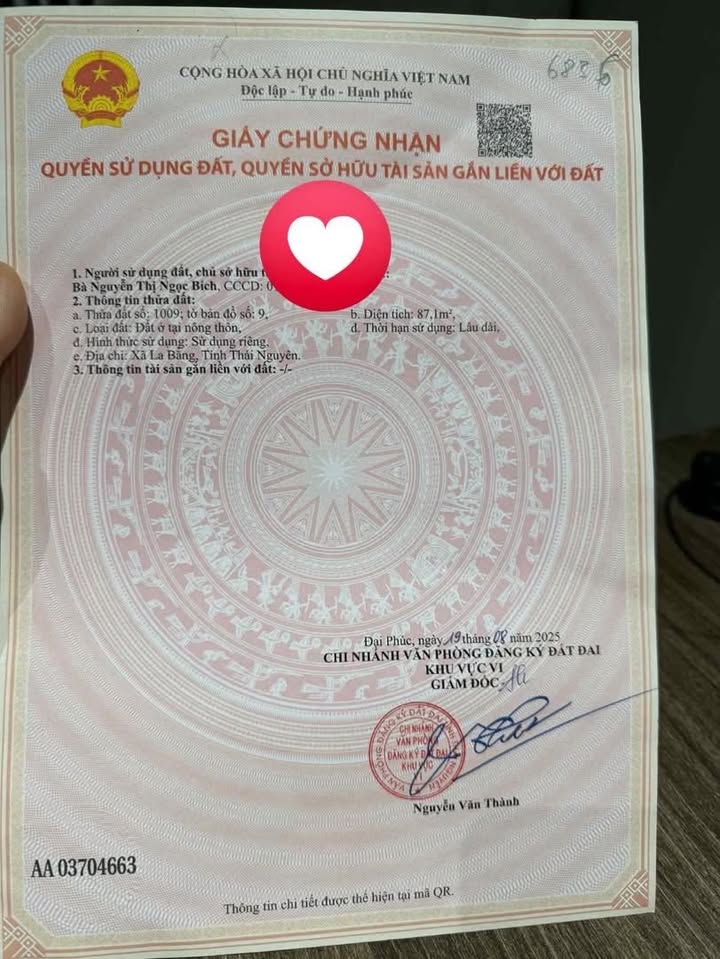 Đất nền Hoàng Nông, Xã La Bằng, 87m² - Giá chỉ 2 tỷ, cơ hội sinh lời bền vững!