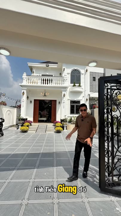 Nhà Tân Cổ Điển tại Mỹ Phong, TP. Mỹ Tho 172m² - Thiết kế Đẹp Mê Ly!