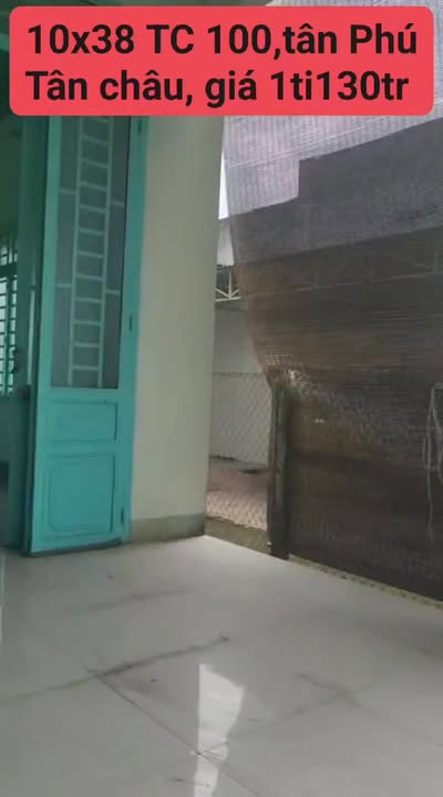 Nhà đất Tân Phú, Tân Châu, Tây Ninh 380m² giá chỉ 1.13 tỷ - Cơ hội vàng không thể bỏ qua!