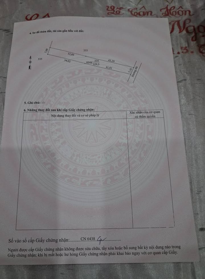 Đất nền 532m² tại xã Thạnh Tân, Tây Ninh - Giá cực tốt chỉ 520 triệu!