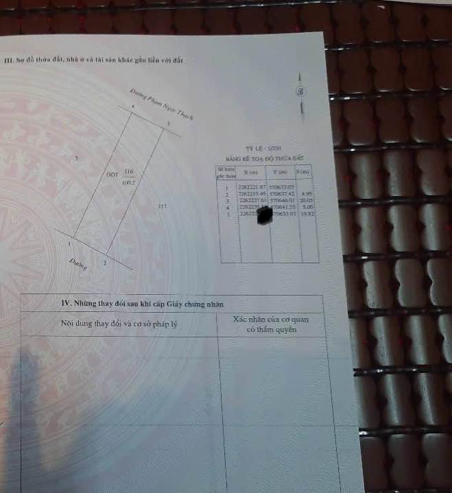 Đất mặt đường Phạm Ngọc Thạch, 100m², giá 4.25 tỷ - Cơ hội đầu tư tuyệt vời!