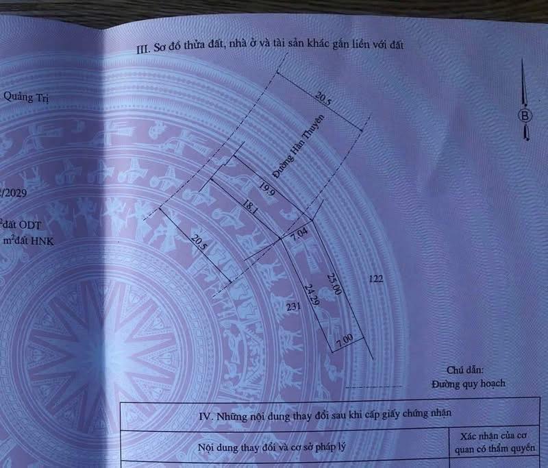 FrontHouse Hàn Thuyên, Đông Hà 175m² giá 1.25 tỷ - Khu dân cư ổn định