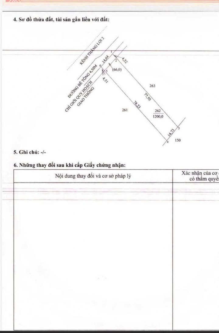 Đất nền 1200m² tại ấp Long Thạnh, Cần Thơ - Đầu tư sinh lời hấp dẫn!