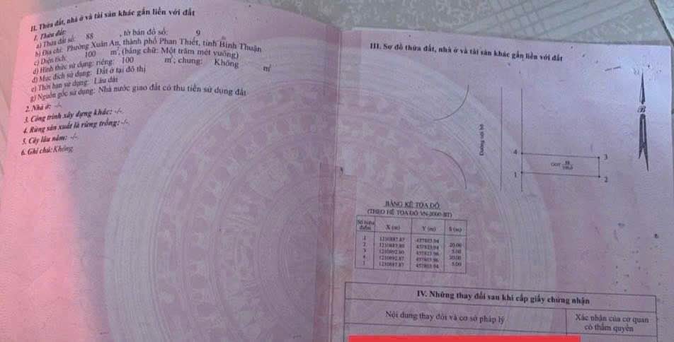 Đất thổ cư KDC Bắc Xuân An 100m² giá 3.3 tỷ - Cơ hội đầu tư hấp dẫn!