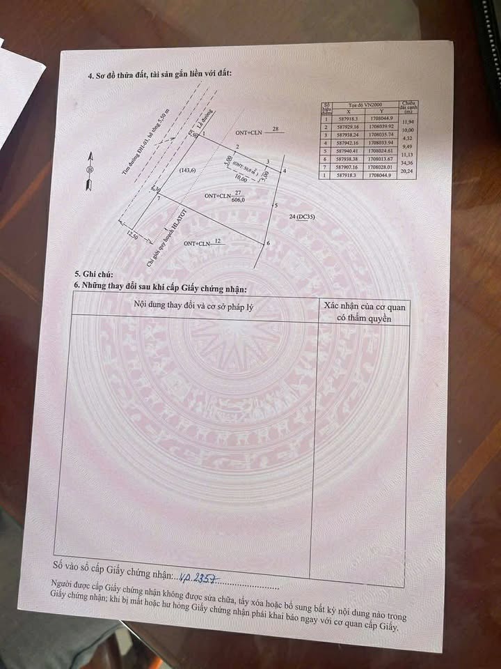 Đất nền Mặt tiền Đường DH, Tam Kỳ 600m² giá 1.1 tỷ - Cơ hội đầu tư tuyệt vời!