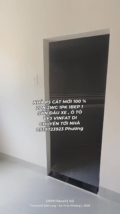 Nhà riêng Phường Thanh Đức, Vĩnh Long 82.9m² giá 1.25 tỷ - Chính chủ bán gấp!