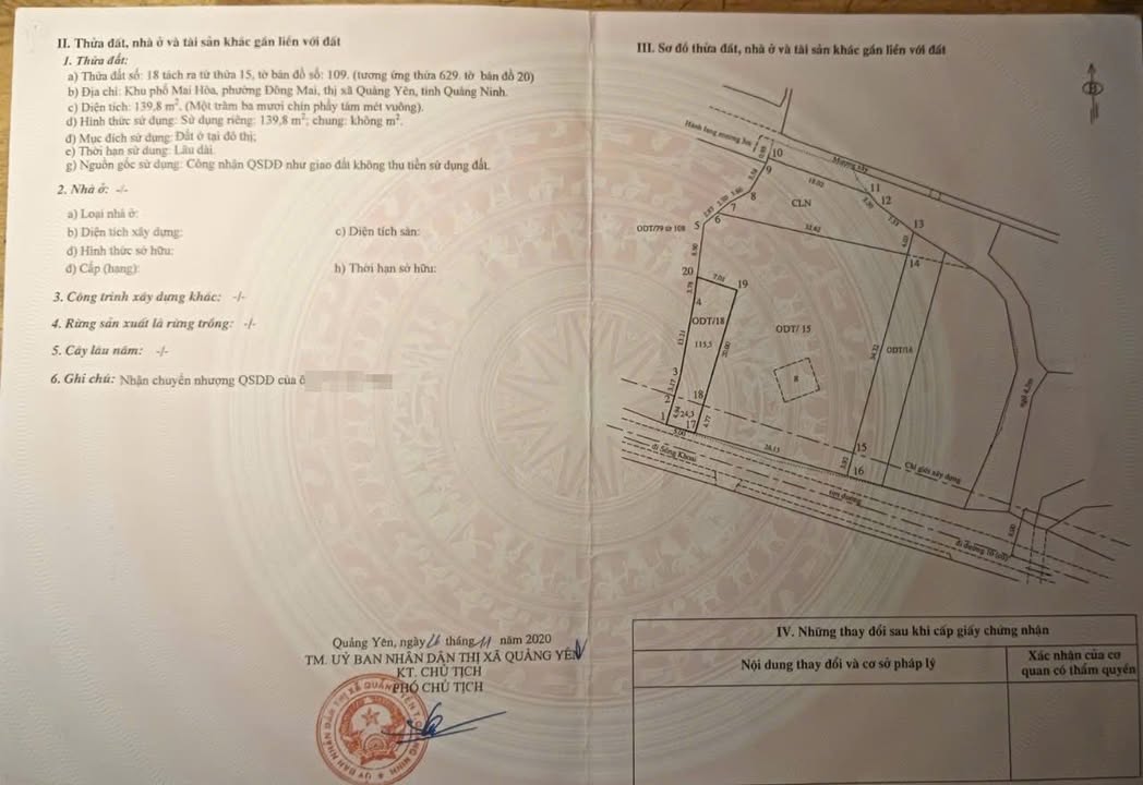 Đất nền khu công nghiệp Đông Mai 139.8m² giá 2 tỷ - Vị trí kinh doanh thuận lợi