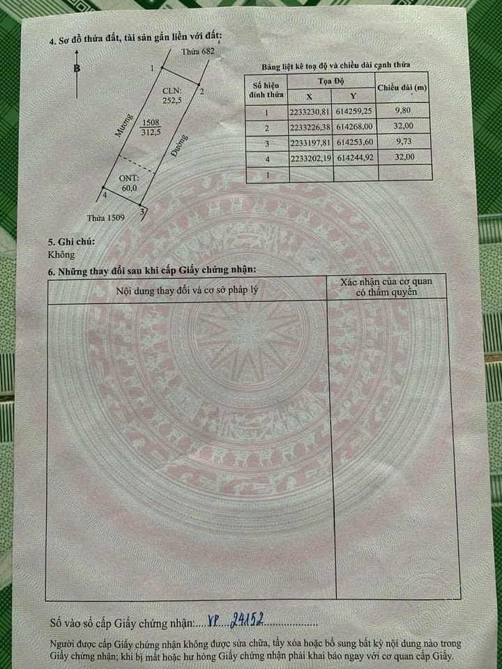 Đất nền 312m² Khánh Hội, Yên Khánh - Cơ hội đầu tư tuyệt vời!