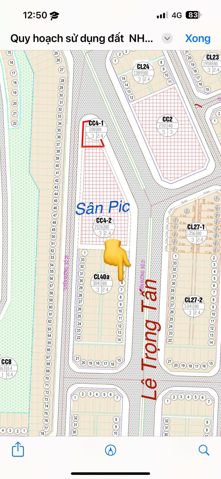 Lô đất đẹp tại Khu đô thị Nam Hoàng Đồng, Lạng Sơn 87.5m² - Tiềm năng tăng giá rõ rệt!