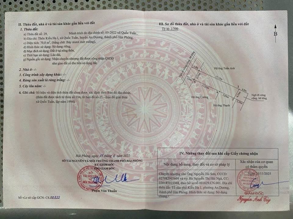 Đất nền Kiều Hạ, Quốc Tuấn 70m² chỉ 700 triệu - Cơ hội vàng cho nhà đầu tư!