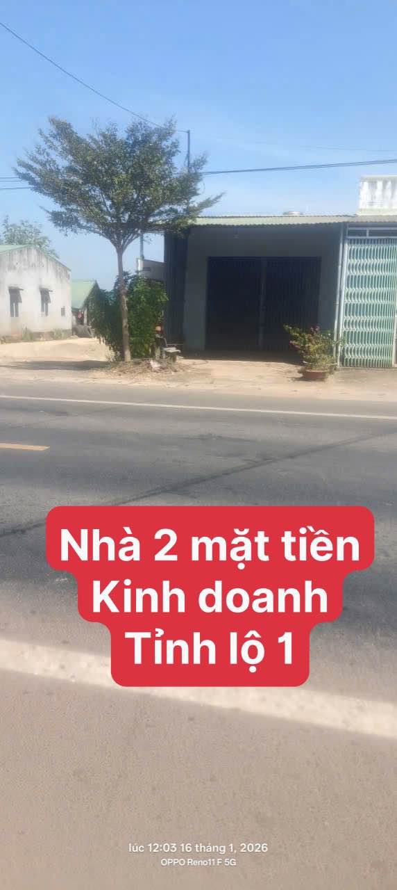 Nhà mặt tiền Tỉnh lộ 1, Huyện Buôn Đôn, 205m² giá 1.35 tỷ - Kinh doanh tiềm năng!