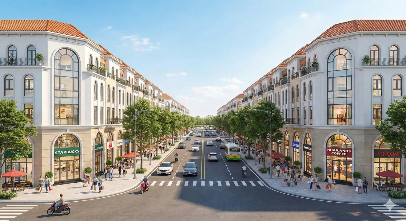 Shophouse Đại Lộ Lê Lợi, Bình Dương 21.000m² - Cơ hội đầu tư hấp dẫn!