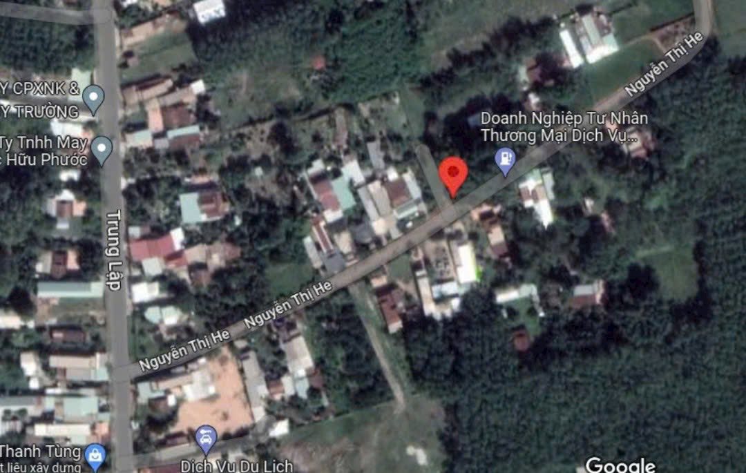 Đất nền Củ Chi 723m² giá 2.6 tỷ - Vị trí mặt tiền đường Nguyễn Thị He