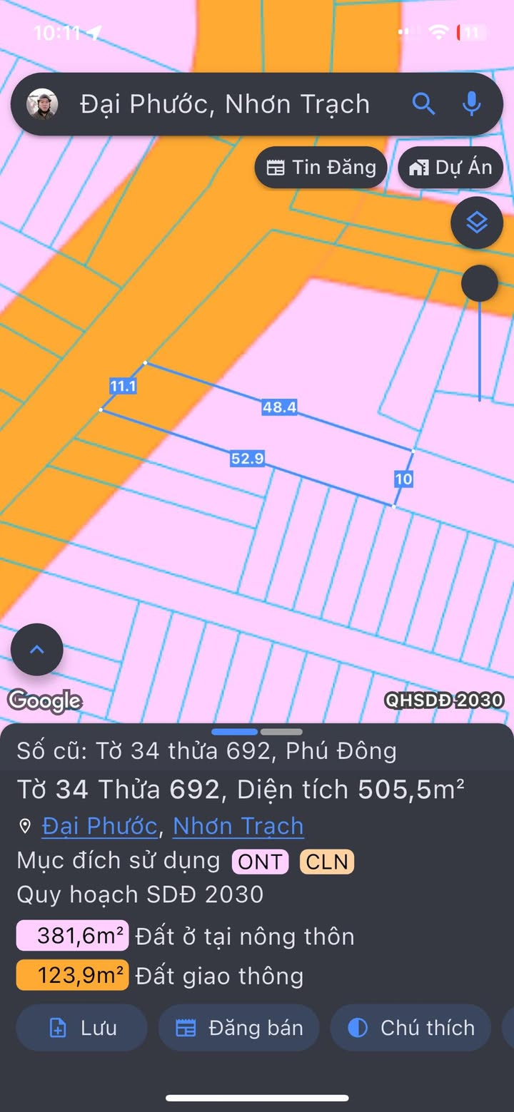 Đất thổ cư mặt tiền Hùng Vương 505m² giá thỏa thuận - Cơ hội đầu tư không thể bỏ lỡ!