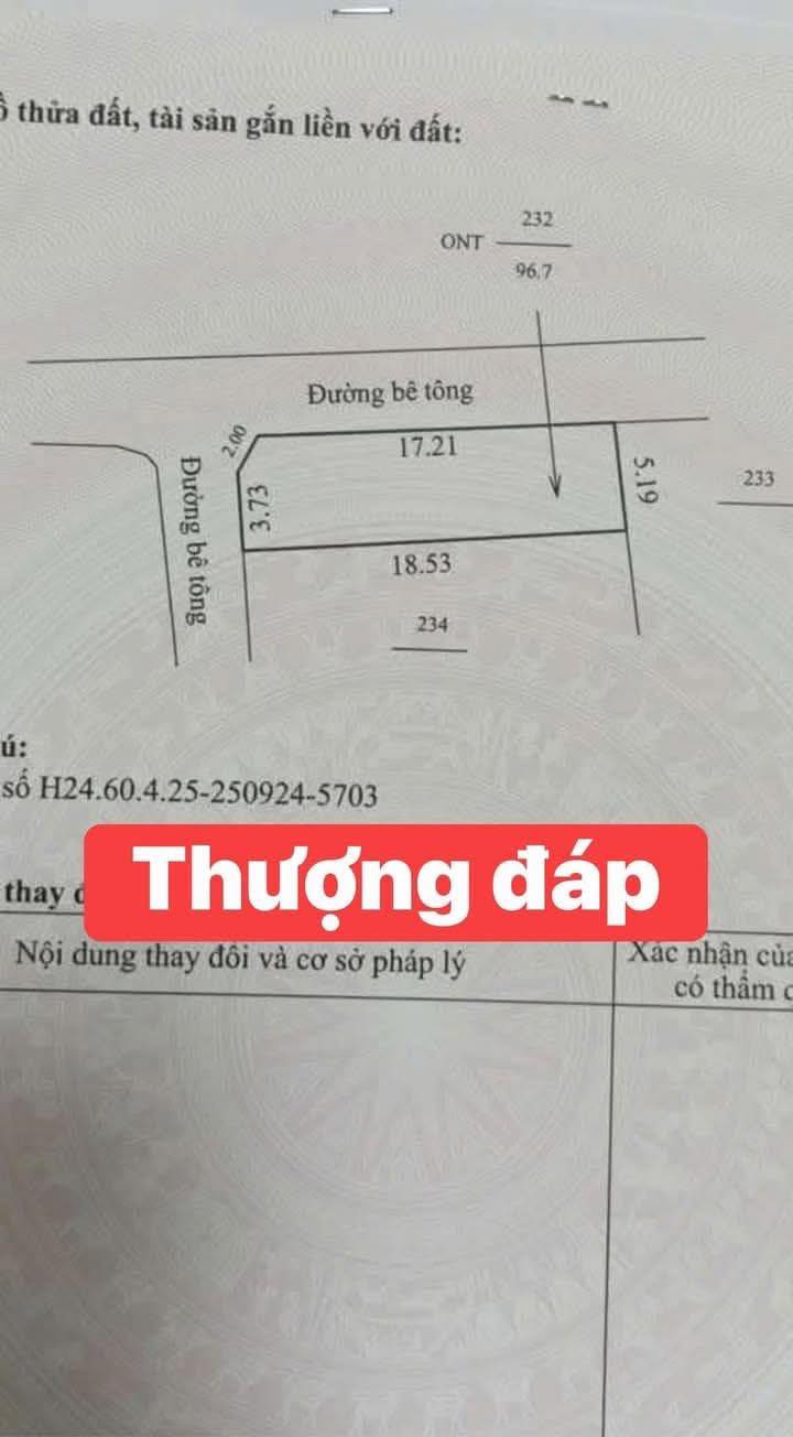 Đất nền lô góc 96m² tại thị trấn Nam Sách giá 1.5 tỷ - Sở hữu ngay vị trí đắc địa!