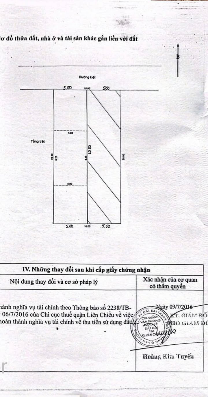 Đất nền 100m² kiệt 6m đường Hoàng Văn Thái, giá 2.65 tỷ - Cơ hội đầu tư hấp dẫn!