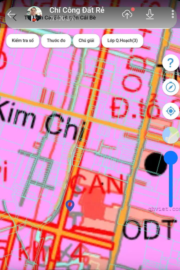 Đất nền 2 mặt tiền Khu 4 Thị trấn Cái Bè 65m² giá 350 triệu - Cơ hội tốt cho nhà đầu tư!