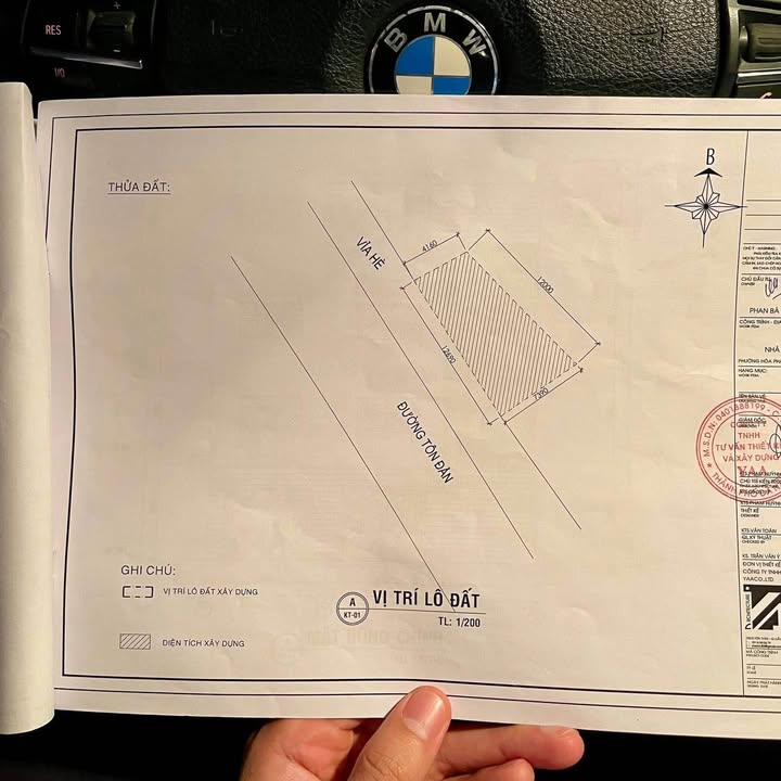 Đất mặt tiền đường Tôn Đản, Đà Nẵng 70.4m² giá 4.35 tỷ - Cơ hội đầu tư tuyệt vời!