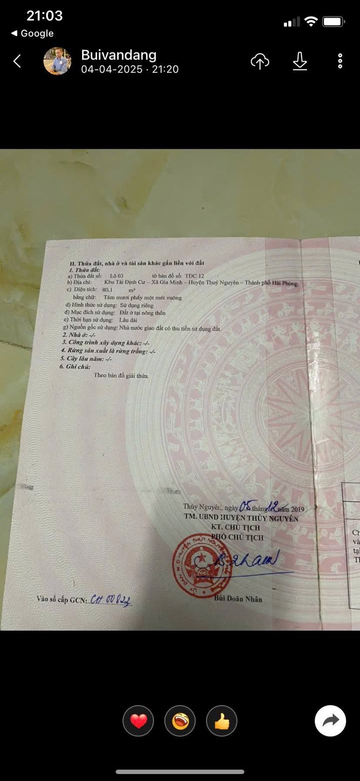 Đất nền Đông Hòa, Thanh Hóa 81m² giá 1.4 tỷ - Hướng Nam thoáng mát