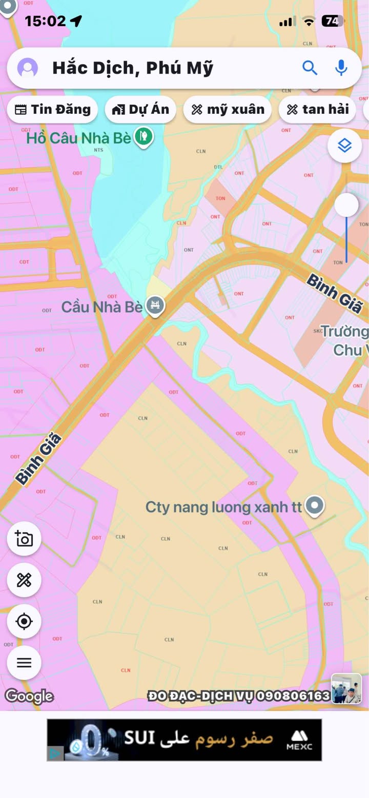 Lô đất thổ cư 60m² tại Hắc Dịch, Bà Rịa - Vũng Tàu chỉ 900 triệu - Cơ hội đầu tư tuyệt vời!