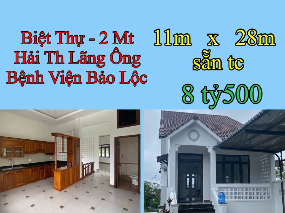 Townhouse Bảo Lộc 308m² giá 8.5 tỷ - Không gian sân vườn rộng rãi!