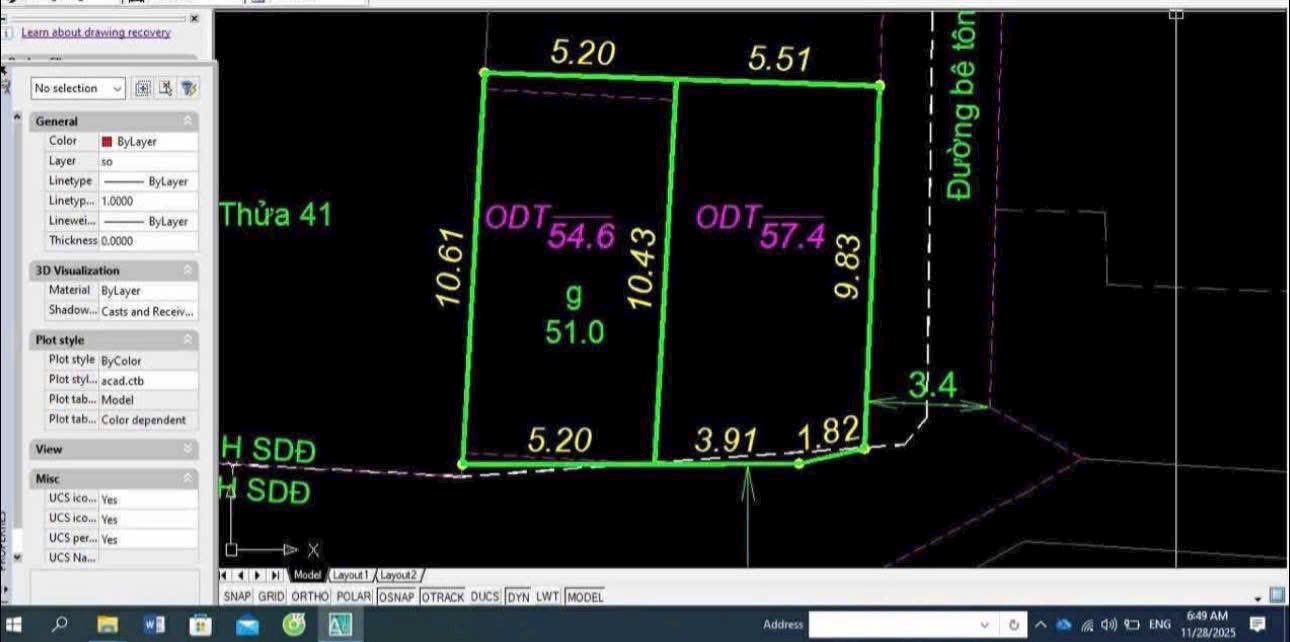 Nhà riêng 55m² tại Cao Sơn, Cẩm Phả giá 1.25 tỷ - Cơ hội sở hữu ngay!