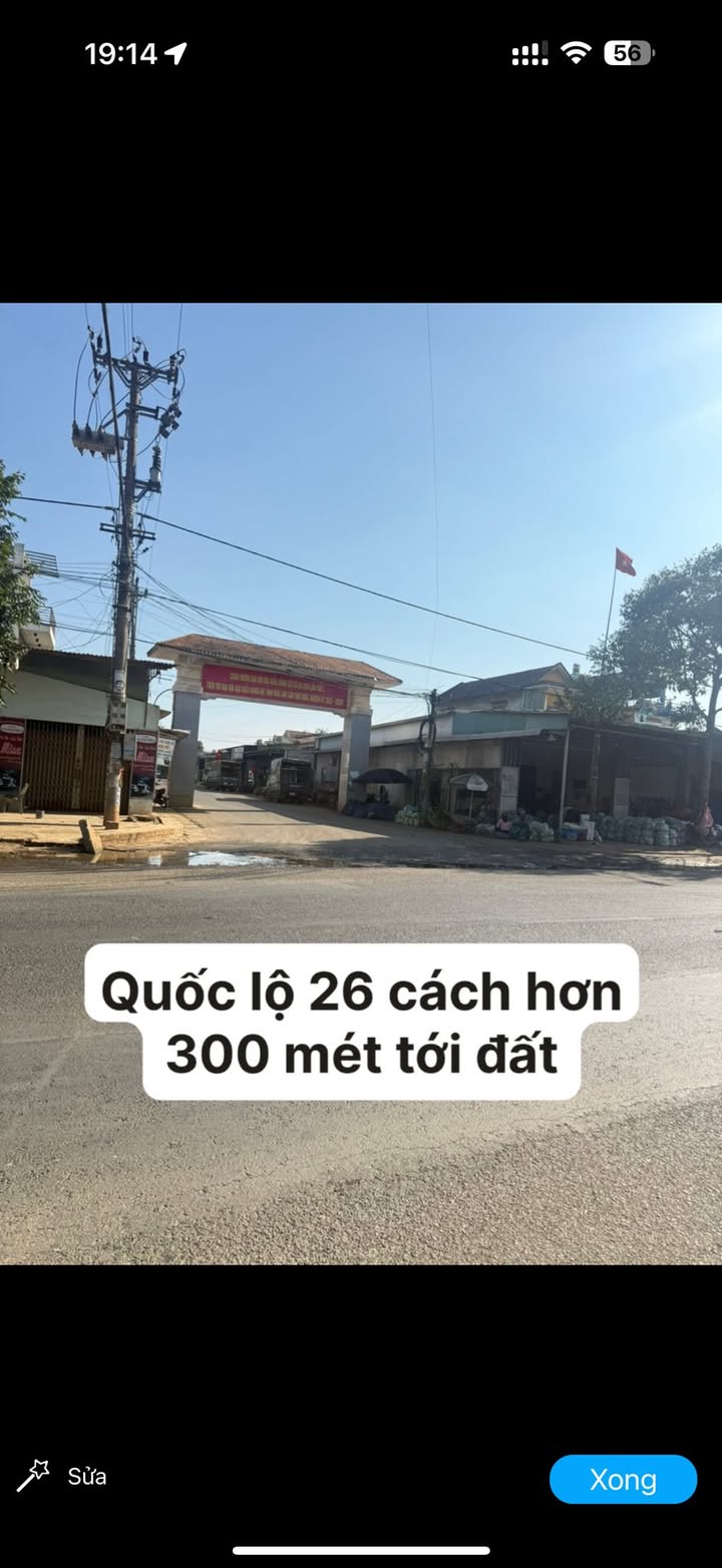 Đất nền Xã Ea Kmút, Huyện Ea Kar, 456m² chỉ 250 triệu - Sổ đỏ chính chủ, gần trường học