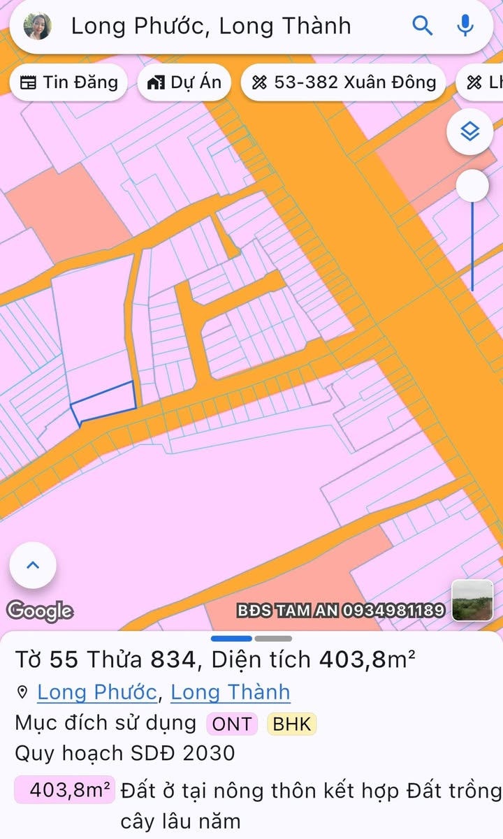 Đất thổ cư Long Phước 112m² giá 1.5 tỷ - Sổ riêng, xây nhà mái Nhật đẹp!