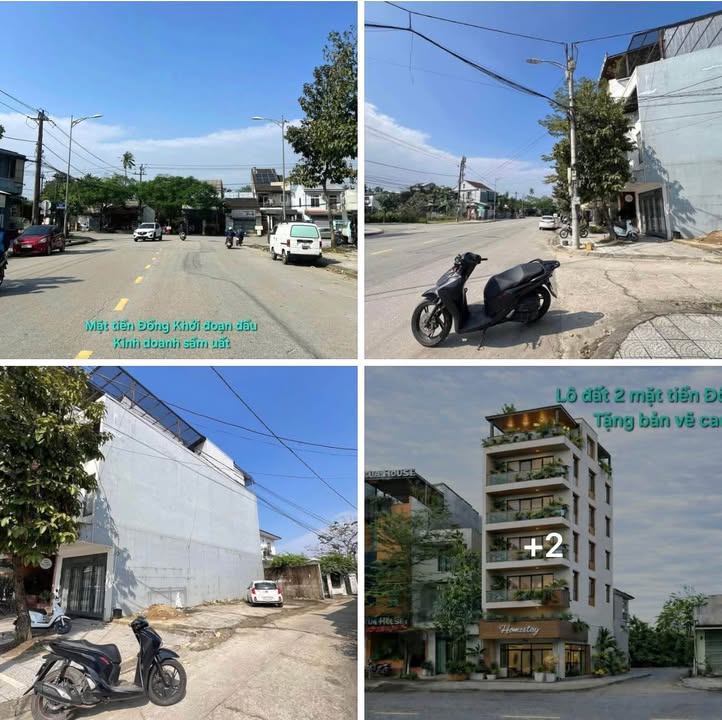 Đất nền góc 2 mặt tiền Đồng Khởi, Bầu Vá 60m² giá chỉ 4.75 tỷ - Cơ hội đầu tư vàng!