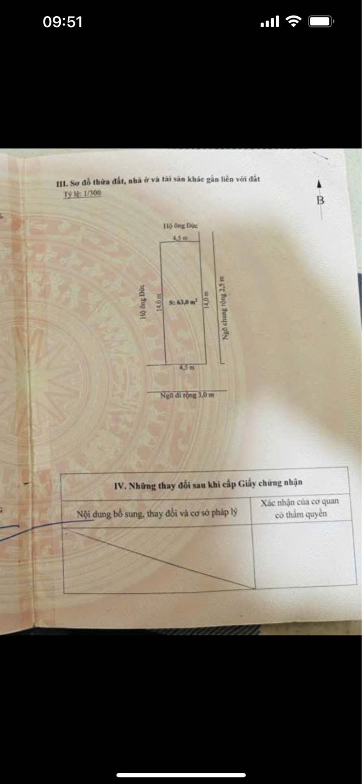 Đất Kiều Đông Hồng Thái 63m² giá 1.5 tỷ - Ô tô vào tận nhà!