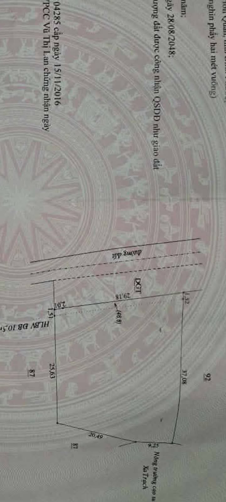 Đất nền 360m² tại Ấp 2, Xã Tân Quan, Huyện Hớn Quản - Giá chỉ 6 tỷ VND!