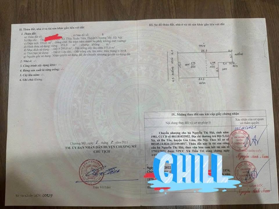 Đất nền thổ cư Xuân Linh 353m² giá 10 triệu/m² - Đầu tư sinh lời ngay!